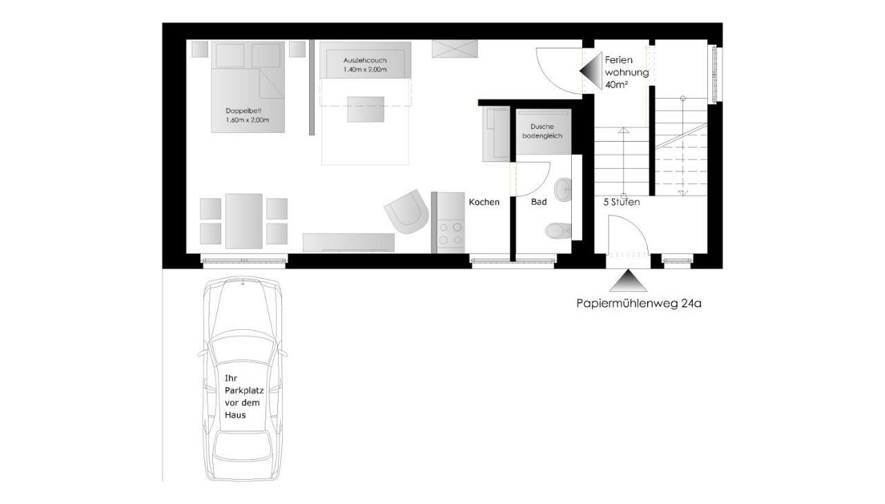 Apartment Papiermühle24 Érfurt Exterior foto